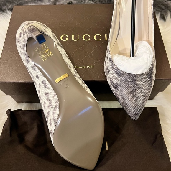 $$$Gucci Snake Skin Heels - Picture 2 of 7